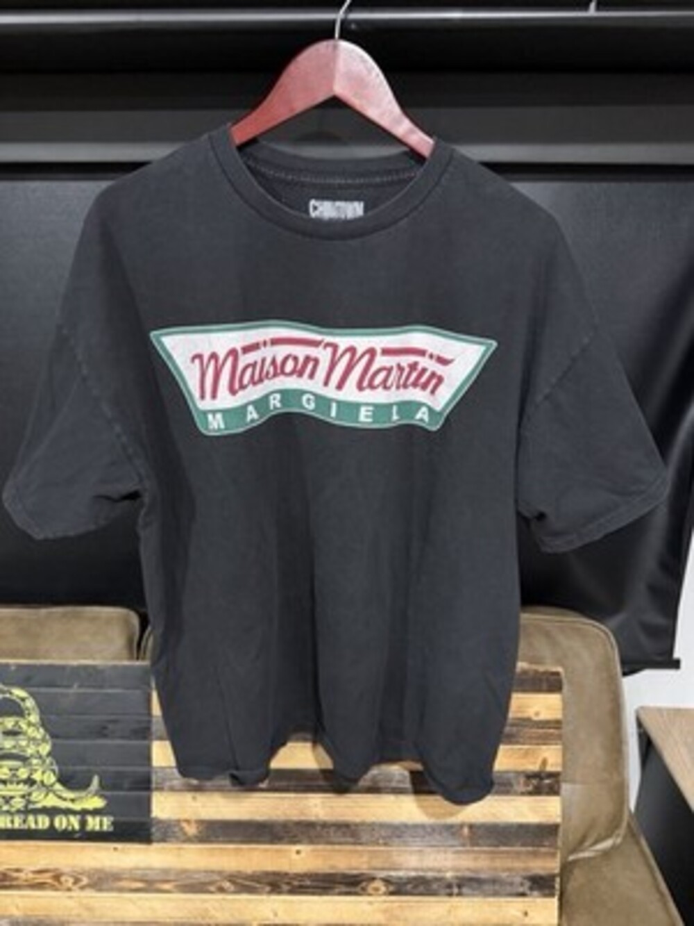 Chinatown Market Maison Margiela Krispy Kreme Parody Tee Blk XXL Secret Capsule